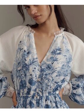 Let Me Be V-Neck A-Line Mini
Dress Anthropologie